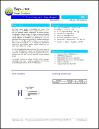 BL1084T-ADJ Datasheet