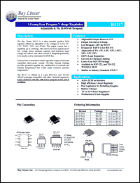 B1117S-ADJ Datasheet