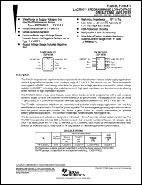TLV2341IDR Datasheet
