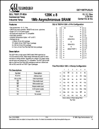 GS71108U-12I Datasheet