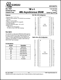 GS74104ATP-12 Datasheet