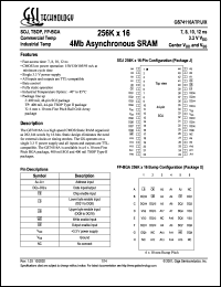 GS74116AX-12I Datasheet