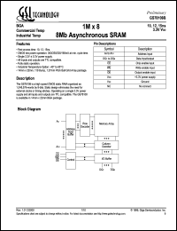 GS78108B-12 Datasheet