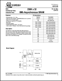 GS78132B-15 Datasheet