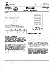 GS8180D18D-333I Datasheet