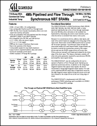 GS842Z18AB-150 Datasheet