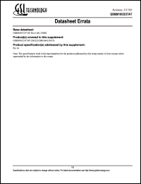 GS88037AT-166I Datasheet