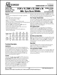 GS880E32T-80I Datasheet