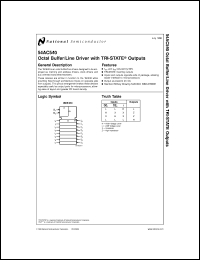 54AC540FM-MLS Datasheet