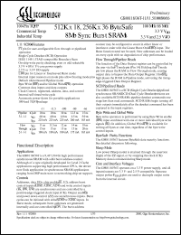 GS88136T-80I Datasheet