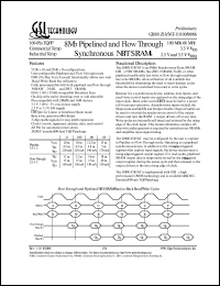 GS881Z18T-80I Datasheet