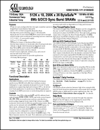 GS88236B-11.5I Datasheet