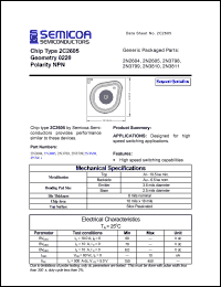 2N2605 Datasheet