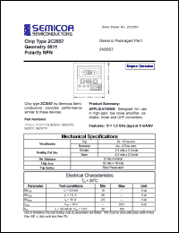 SD2857 Datasheet