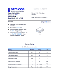 2N2857 Datasheet