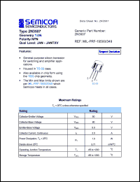 2N3507 Datasheet
