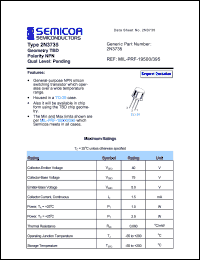 2N3735 Datasheet
