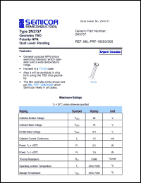 2N3737 Datasheet