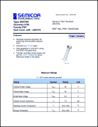 2N3765 Datasheet