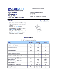 2N5003 Datasheet