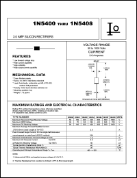 1N5404 Datasheet