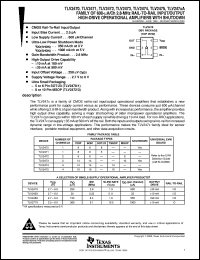 TLV2471CDBVT Datasheet