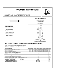 W06M Datasheet