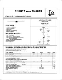 1N5819 Datasheet