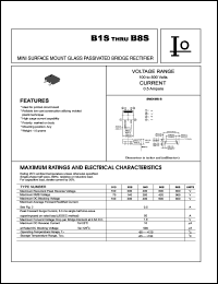 B4S Datasheet