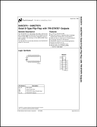 54AC574LMQB Datasheet