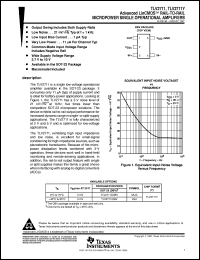 TLV2711CDBVT Datasheet