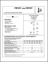 FR101 Datasheet