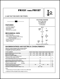 FR156 Datasheet