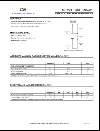 1N5237 Datasheet