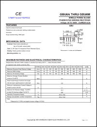 GBU6J Datasheet