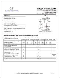 KBU6A Datasheet