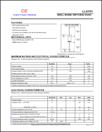 LL4151 Datasheet