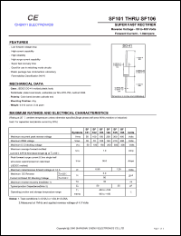 SF105 Datasheet