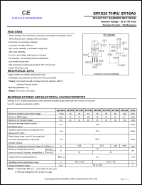 SR1630 Datasheet