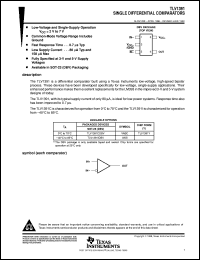 TLV1391CDBVR Datasheet