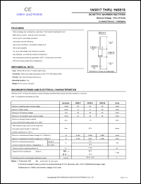 1N5819 Datasheet