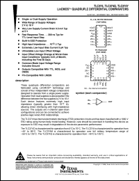 TLC374MFKB Datasheet