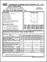 ES1E Datasheet