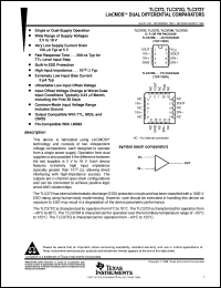 TLC372MFKB Datasheet