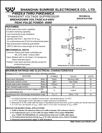 P4KE33 Datasheet