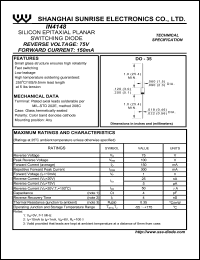 1N4148 Datasheet