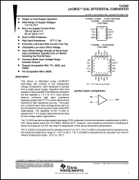 TLC352CDR Datasheet