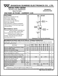 SB320 Datasheet