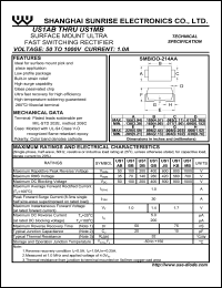 US1KB Datasheet