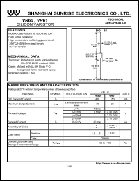 VR61 Datasheet